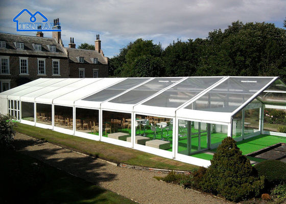4x4m Vierkante Waterdicht PVC Dekking Party Marquee Tent Aluminium Leger Frame Heavy Duty Ankers voor Lawn Celebrations