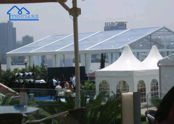 Fastup waterbestendige bruiloft tent aluminium frame zware verlichting luxe evenement luifel