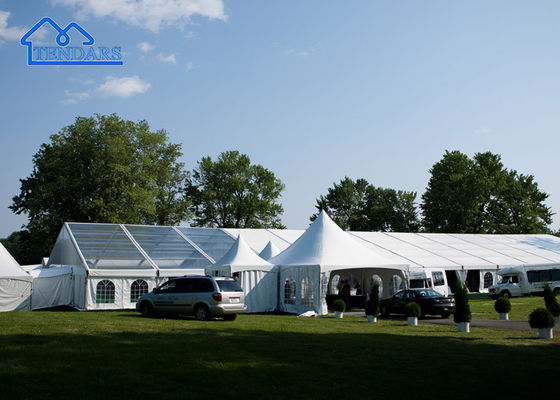 Op zwaar werk berekende oppervlakteoxidatie-evenementmarkttent Aluminiumlegering Een frame-tent voor