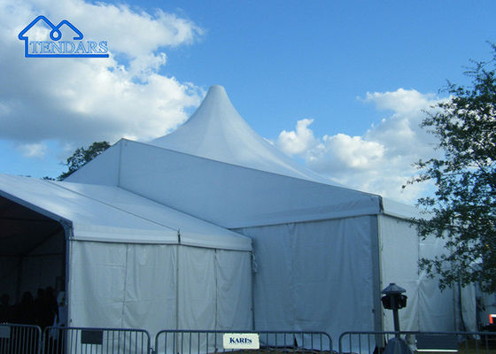 De openlucht Aangepaste Handel van het Aluminiumkader toont Tentluifel Prefab Huismarkttentgebeurtenistenten voor de Tent van de Gebeurtenismarkttent