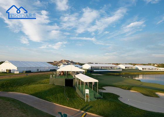 Waterbestendig, UV-bestendig, brandvertragend, draagbaar aluminium, helder, groot evenemententent voor evenementen, bruiloft