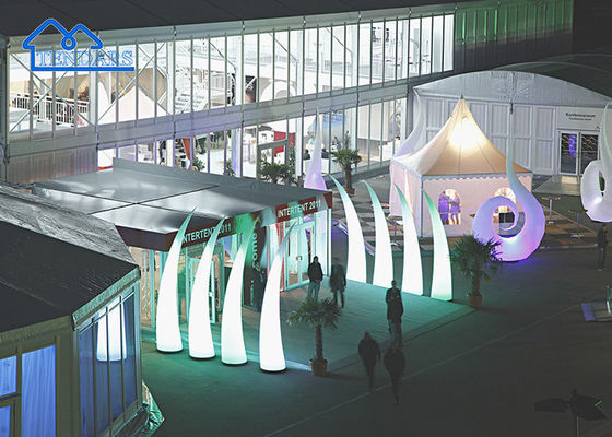 Aangepaste maten waterdichte / vuurvaste industriële partytent voor buitenactiviteiten