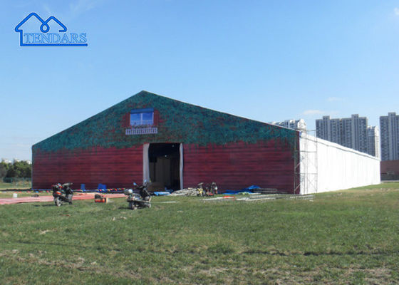 Levering buiten aluminium structuur opslagtent PVC-stof grote tent voor evenemententent