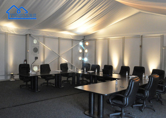 Eenvoudig te bedienen aluminium structurele glazen muur Party Marquee Wedding Tent voor Event Marquee Tent