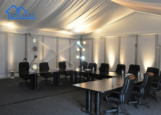 Outdoor verjaardagsfeestje luxe evenement Marquee tentstructuur PVC opslagluifel