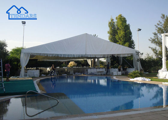 Aluminium Top Event Marquee Tent UV-bestendige brandvertrager voor tentoonstellingsgebouwde tenten