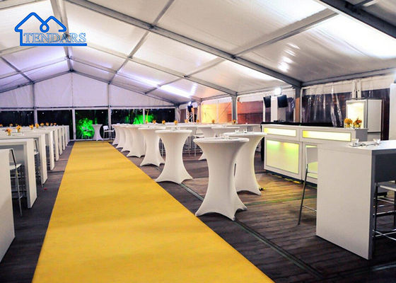 Grote capaciteit Elegante voor evenementen Luxe mode One Stop tenten en evenementen Op maat Beste tent fabrikant
