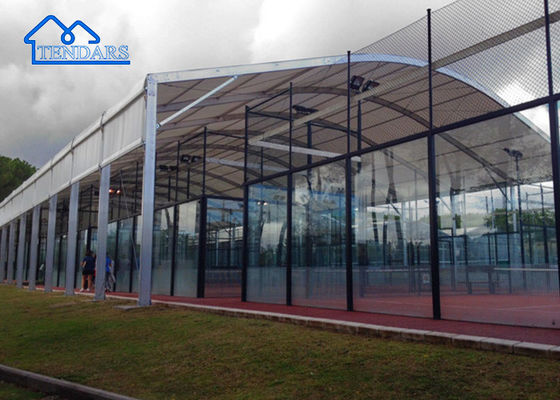 Quot aanpasbaar paneel dak sportzaal tent voor padel tennisbaan met buitenbedekkingen Quot