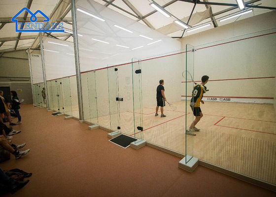 6061 Aluminium sportconstructies met tent Glas wandinstallatie Gym tent voor sportevenementen Outdoor sport canopy