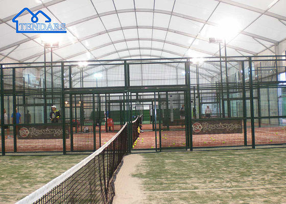 Op maat gemaakte sportzaal tent buiten tennisbaan tent waterdicht beste sport canopy