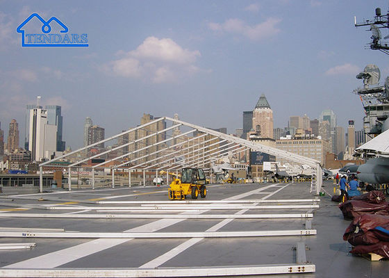 Sneeuwdicht magazijn zware dienst marquee tent groot met aluminium structuur een vorm tent te koop