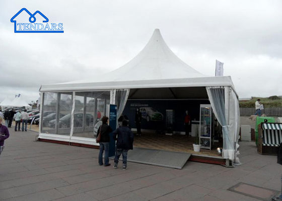Waterdicht Wit Hoog Windbestendige Doorzichtige Pagode High Peak Tenten Voor Evenementen