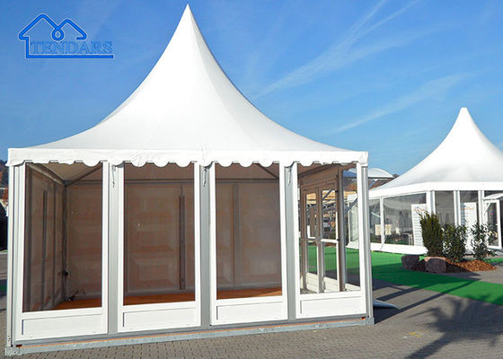 Outdoor aangepaste grote aluminium tentoonstelling bruiloft beurs tent APagoda feesttent