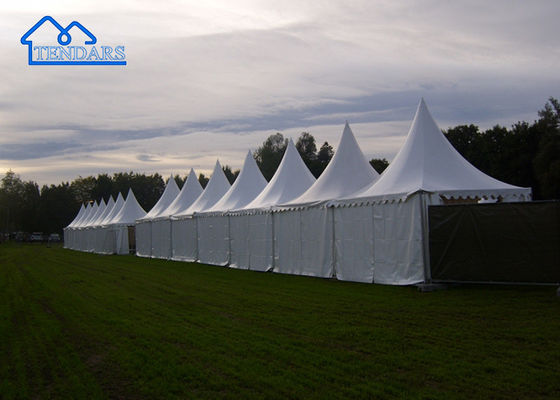 Fabrieksprijs Buiten aangepaste waterdichte pagode tentoonstelling Witte doek tent te koop