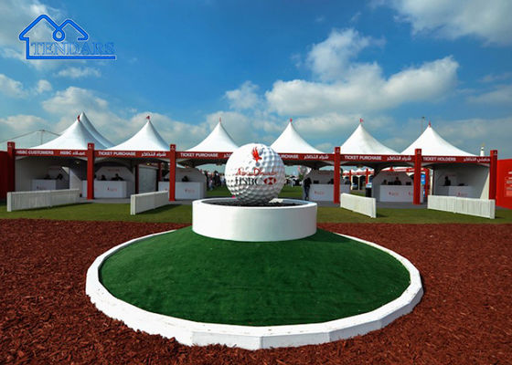 Aluminium legering pagode glas tent bruiloft canopy tent voor buiten voor feesten, restaurant, stand etc.