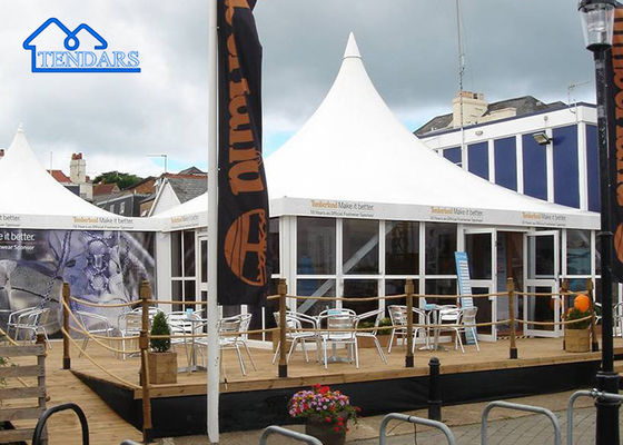 Custom Steel Aluminium Wit PVC Tuin Pagode Marquee Tent