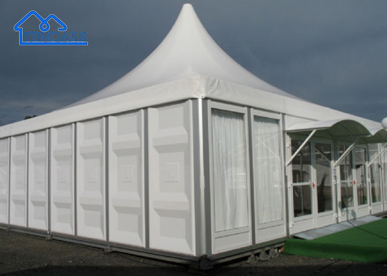 Buiten waterdichte piramide pagode tent voor bruiloft feest buiten evenementen