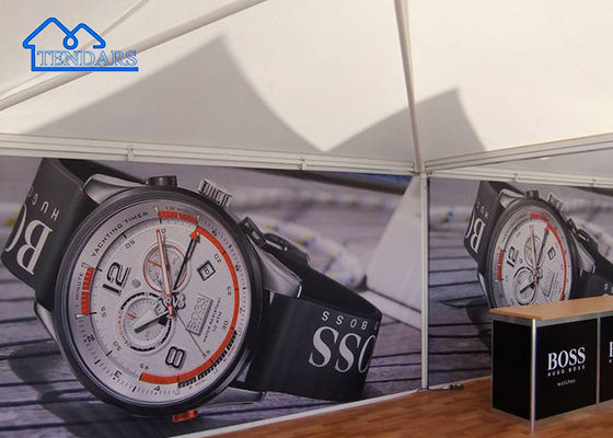Goedkwaliteit Custom Outdoor Anti-UV Modieus Luxe Toren Wit Canvas Tent Te koop