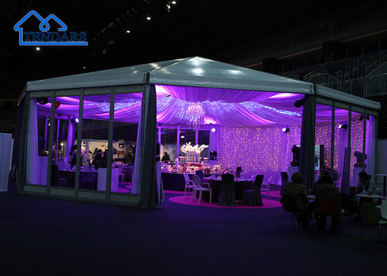 Luxe trouw tent met zwaar aluminium frame voor feest evenementen