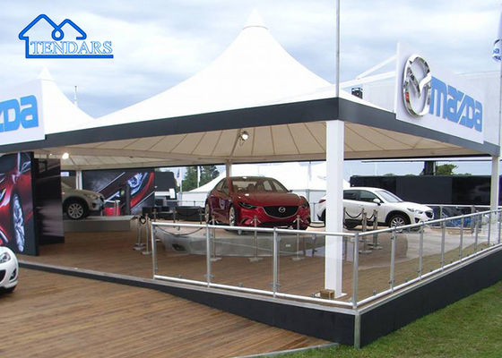 Huwelijkstent Buiten Aluminium Hoog Peak Pagode Tent Voor 100 Mensen Canopy Party Tent