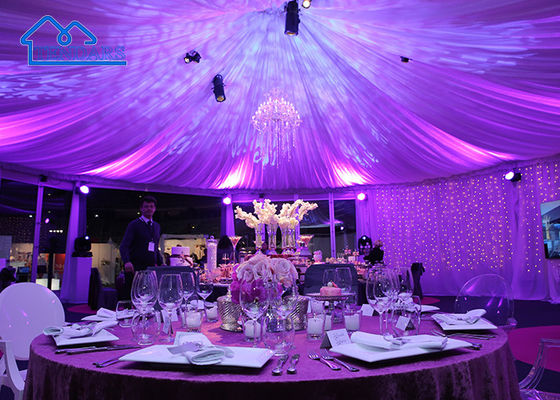 Grote draagbare aluminium pagode tent waterdicht voor buitenfeesten bruiloft pagode tent materiaal