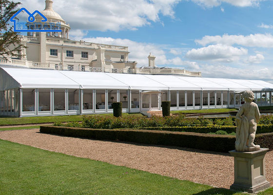 Buiten aangepast groot waterdicht resort aluminium ark tent voor tentoonstelling grote evenementen