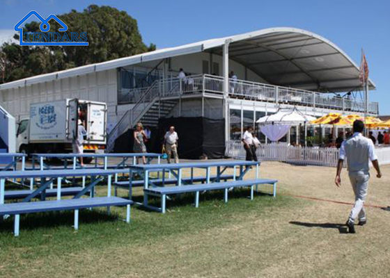 20x20 Zware tent voor 500 personen Stretch grote bochtent voor bruiloften, feestjes, waterdichte buitengevels