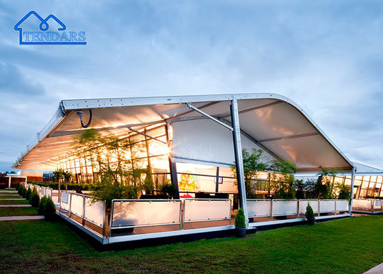 Kan Cuatom grote capaciteit commerciële outdoor Marquee Big Event lanceren Arcum Warehouse Tent
