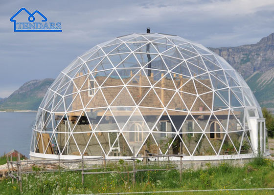 Stalen transparante tentoonstellingsdome tent waterdicht voor canopy evenementen sportz dome to go tent