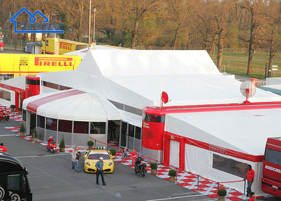 Buitenshuis op maat gemaakt trouwdoos, aluminium verlichtingdoos, doos tent
