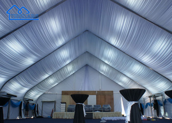 Buiten Custom Aluminium Clear Roof Gekrompen feesttent Voor bruiloft of feest, reclame, verschillende evenementen, enz.