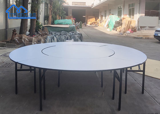 Aluminium vouwbare ronde bankettafels voor hotel bruiloft tent