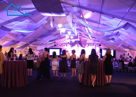 Waterdicht, branddicht en UV-bestendige feesttent/beurs buiten evenementent met accessoires