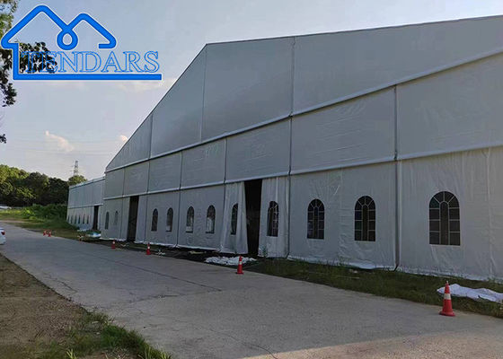 60m breedte zware dienst marquee tent industrieel A-vorm grote buiten Easy Up evenement tent industriële marquee te koop