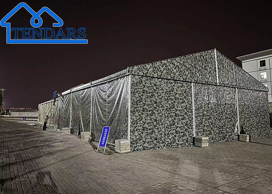 Waterdicht Canvas Geïsoleerd Groen Zware Dienst Marquee Tent Voor Outdoor Reizen Wandelen Kamperen