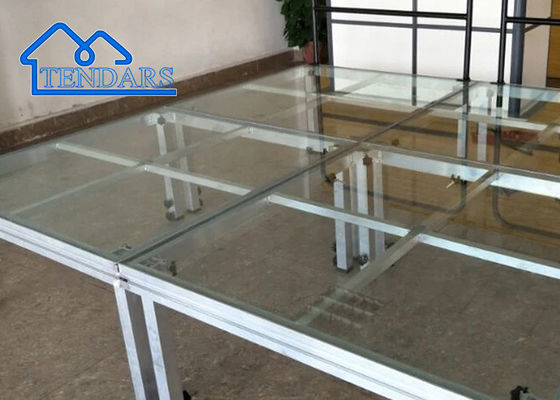 Goedkope, op maat gemaakte draagbare 4x4ft DJ lichten podiumplatform, vierkant cirkel boog driehoek ladder truss
