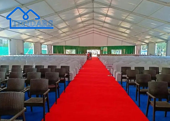 1000 zitplaatsen Dekoratieve buiten bruiloft Marquee Tent Party Heavy Duty Wedding Event Canopy Structure