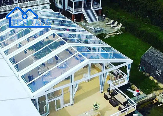 Aluminium frame banket helder trouwfeest tent 2000 zitplaatsen multi-purpose verlicht buitenevenementen luifel