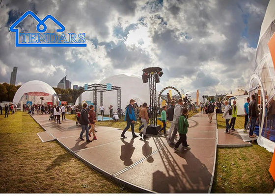 Buiten waterdicht Marquee commerciële bolkoepel tent voor buiten evenementen / tentoonstellingen enz.