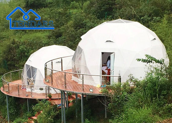 Warm verkopen Modieus Custom Transparent Luxury Tent Geodetische koepel tent Glamping Safari tenten