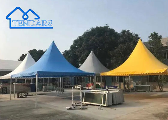 Custom aluminium pagode tent met waterdicht dak PVC bedekking voor beurzen, bruiloft