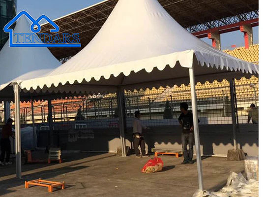 Buiten Custom Wit UV-bestendige Aluminium Frame PVC Party Pagode Tent Voor evenementen, kerk Etc