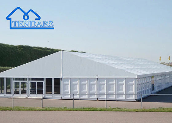 Afscheidingsfeest Marquee Tenten gegalvaniseerd frame PVC stof evenement Canopy structuur