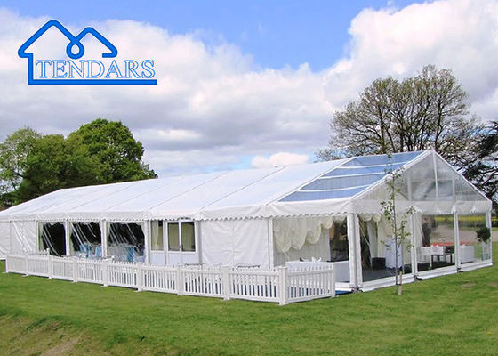 Airconditioned zakelijke conferentie feest banket tenten 100 km per uur windbelasting Marquee Canopy
