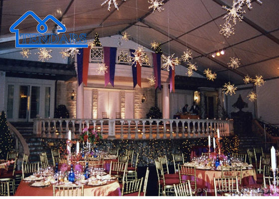 Afsluitingsfeest Marquee Tenten Zware aluminium frame UV-bestendige Clear-Span Canopy structuur