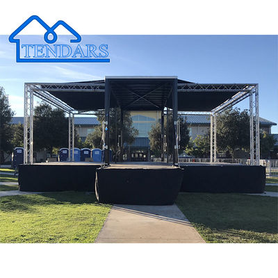 Aluminium verlichtingsbanden voor het podium, gemakkelijk te installeren Outdoor Performance Aluminium banden