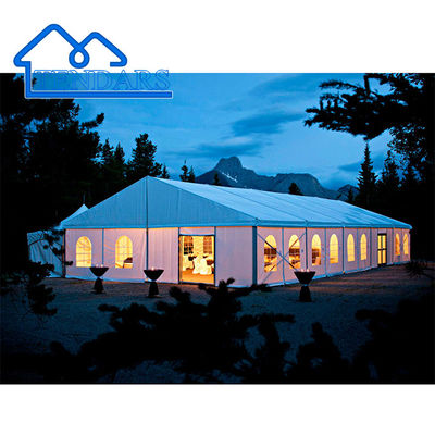 Commerciële aluminium frame PVC Canopy tent Anti Stretching Amazon feest tenten