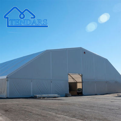 Custom Outdoor Aluminium Frame Polygon Warehouse Storage Marquee Tent te koop
