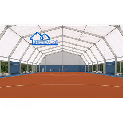 Custom Big Mobile Polygon Arched PVC Indoor Badminton Sports Hall Tenten Ang So On