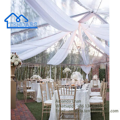 Volledige zijkant vakantiefeest Marquee tenten waterdicht PVC Aluminium legering Frame Canopy structuur
